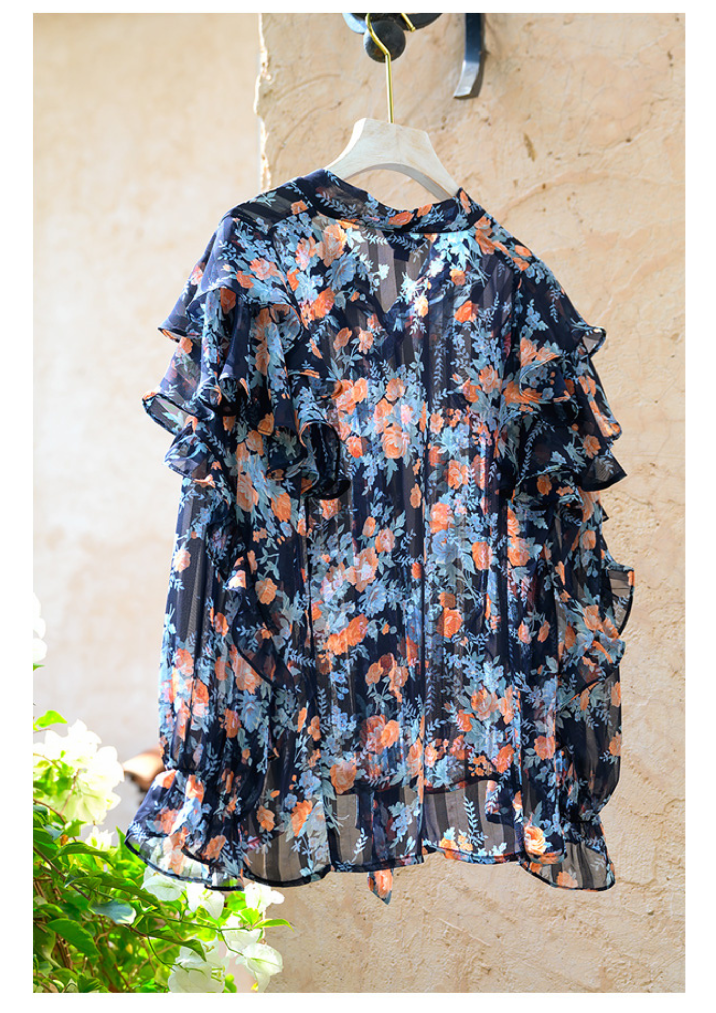 Noriaki Alice Navy ลายดอก - Image 7
