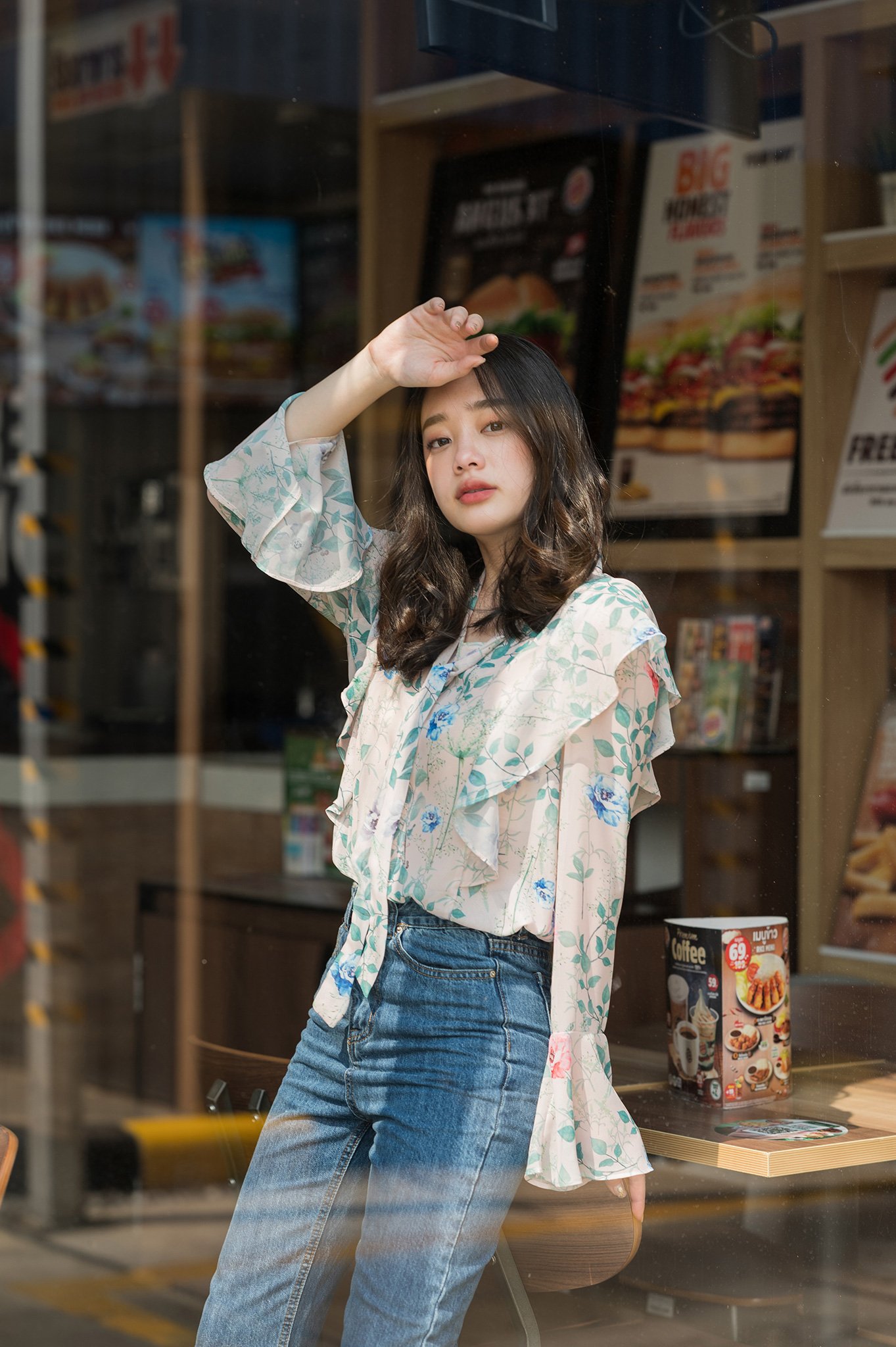 Alice Floral Top - Cachet - Image 3