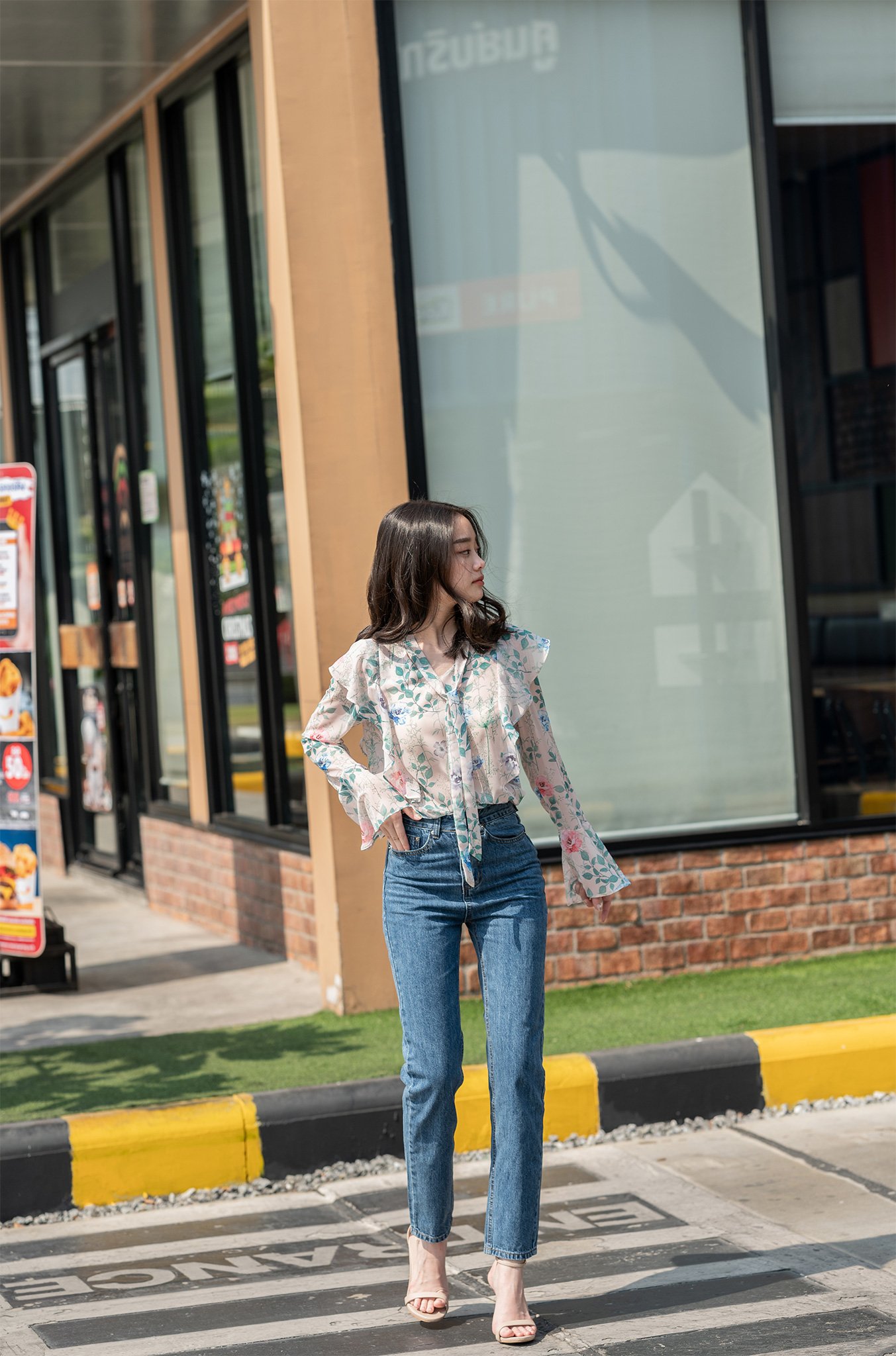 Alice Floral Top - Cachet - Image 2