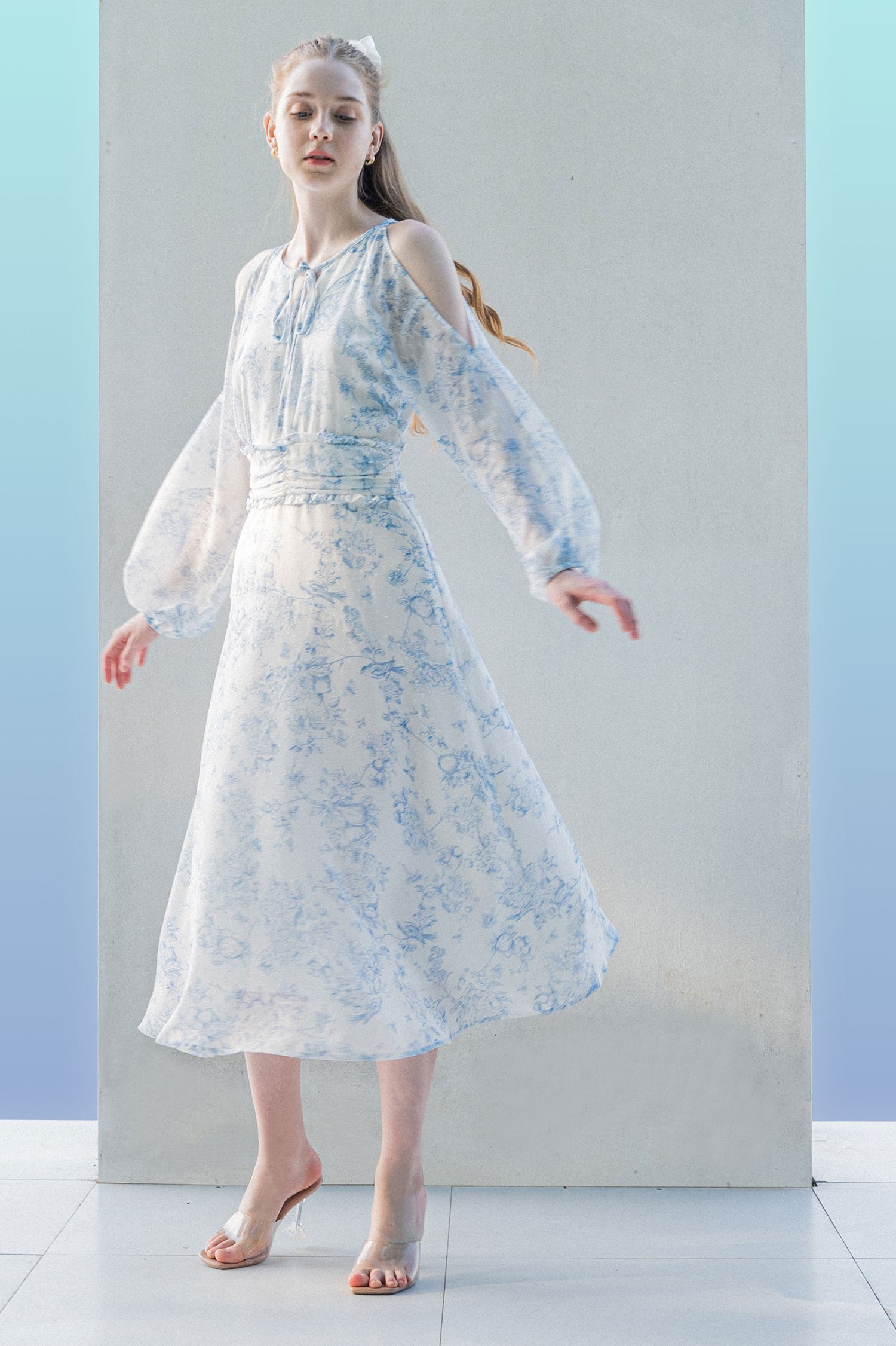 ชุดเดรสยาว Chloe - Image 4