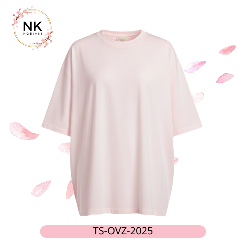 เสื้อยืดคอกลมทรง Oversize - Image 5