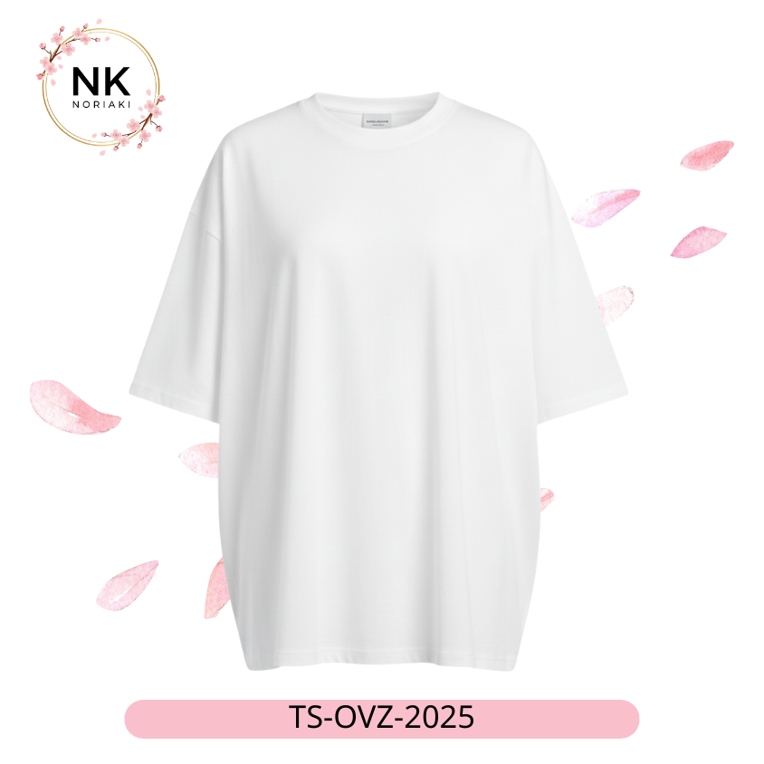 เสื้อยืดคอกลมทรง Oversize - Image 3